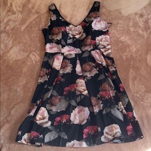 City Chic pretty in Pink fit&flare dress